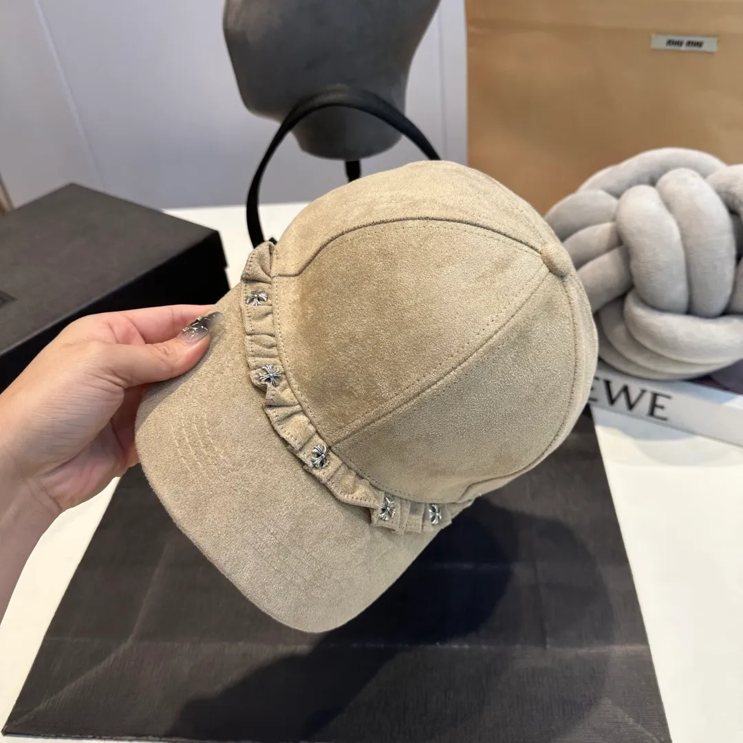 P70 Croxin's new brushed autumn baseball cap, the shape of the hat is super correct, the same style for men and women